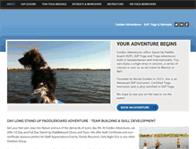 Tablet Screenshot of goldenadventures.net